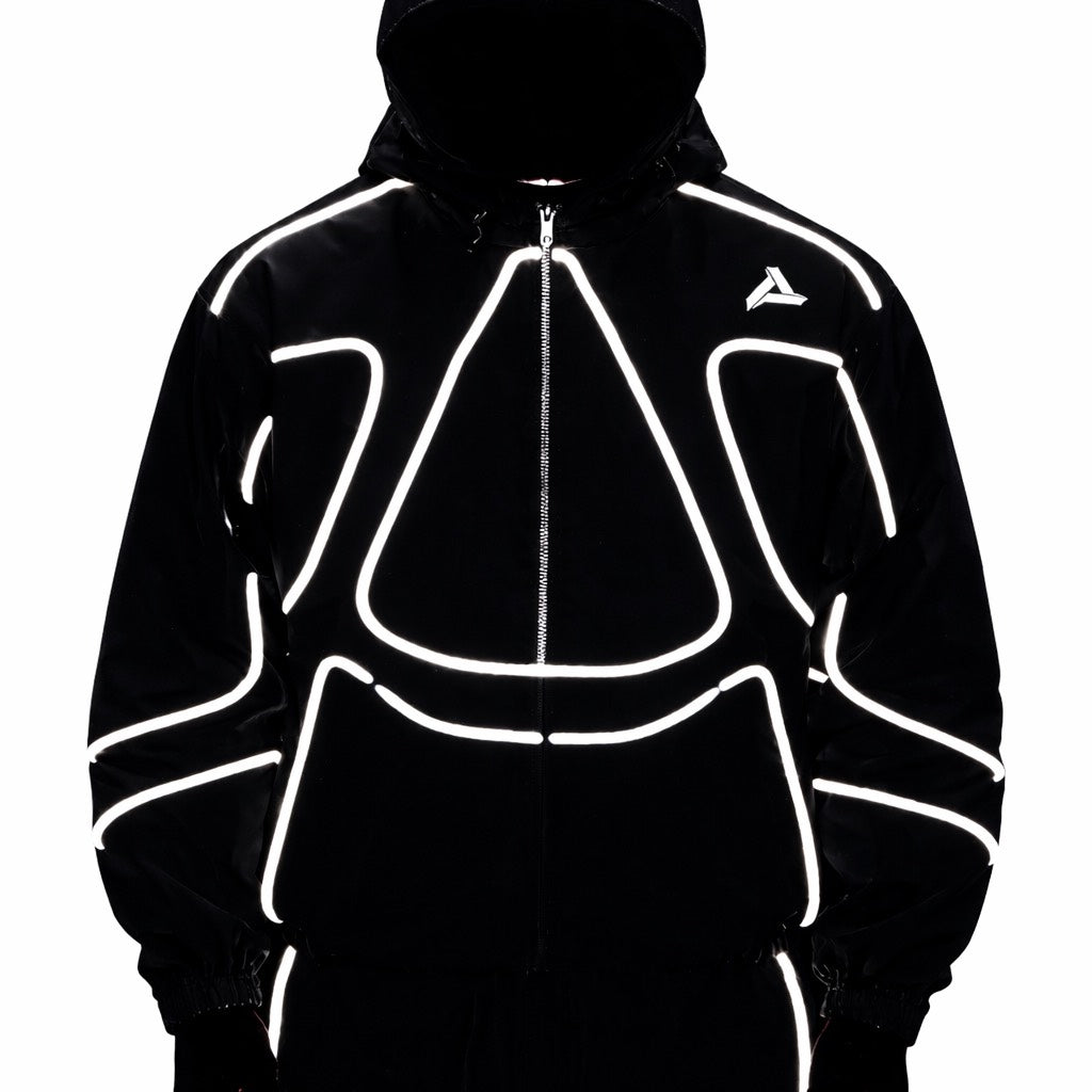 TR4 FIT Reflective Windbreaker Tracksuit