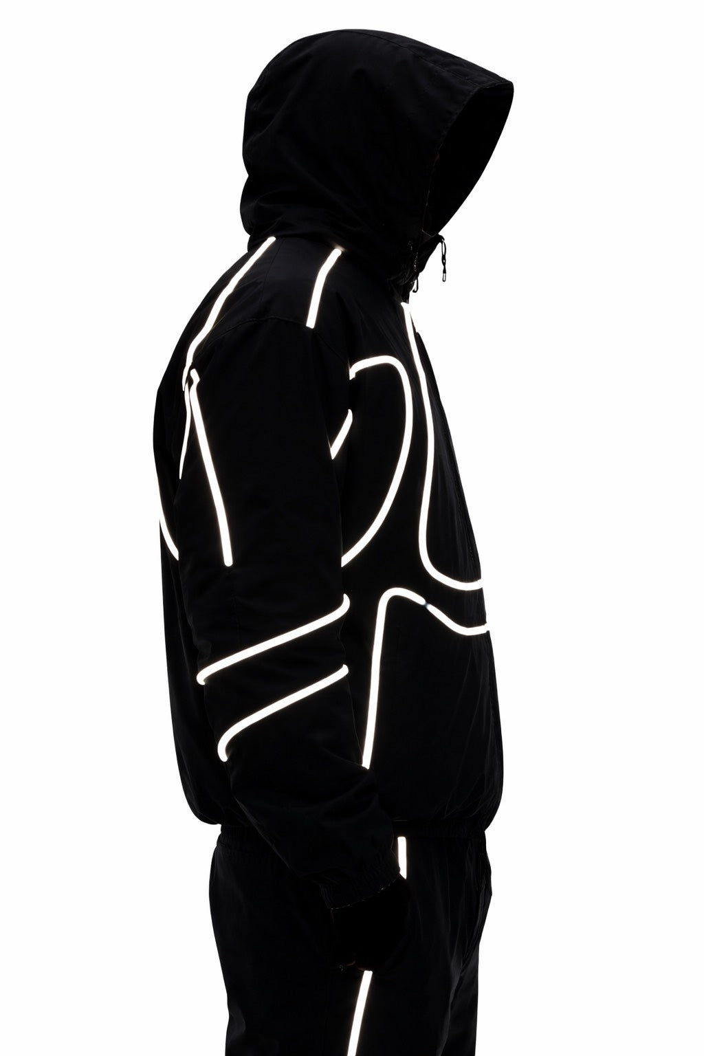 TR4 FIT Reflective Windbreaker Tracksuit